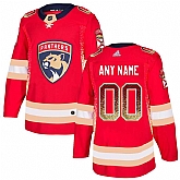 Customized Men's Florida Panthers Red Drift Fashion Adidas Jersey,baseball caps,new era cap wholesale,wholesale hats